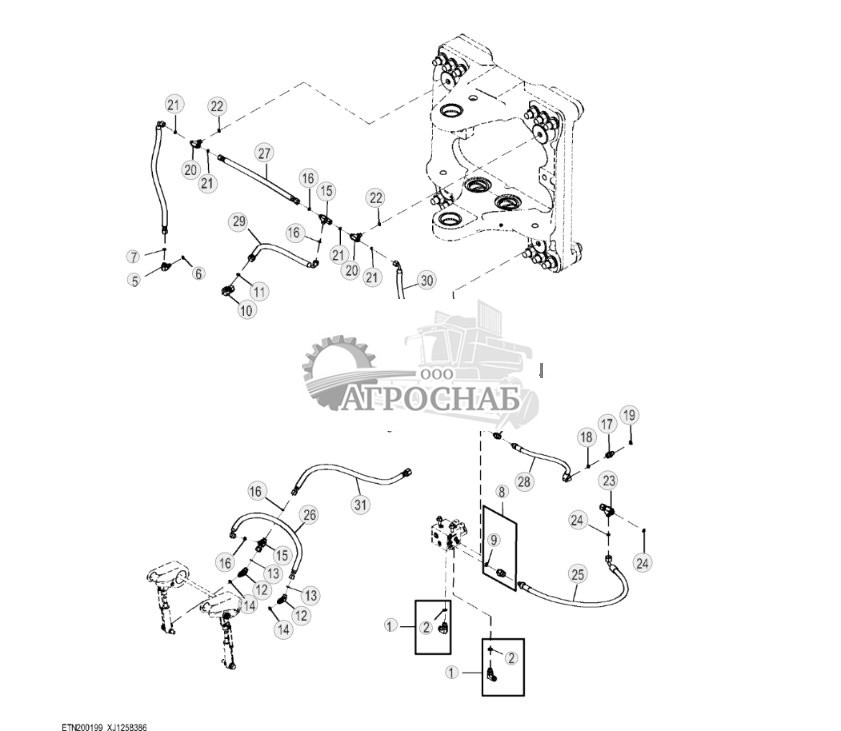Гидравлическая система стрелы и затвора, сервоуправление (329328 - ) - ST931837 586.jpg